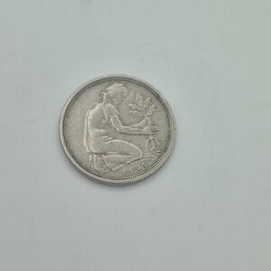 50 Pfennig Coin 1949 G Germany